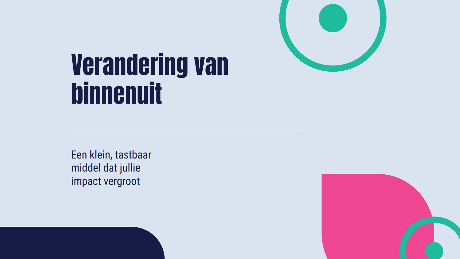 verandering